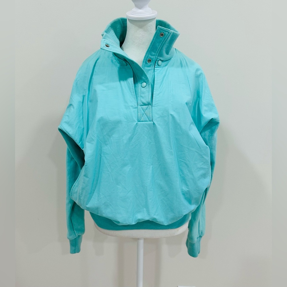 Braun Sportswear Green Ski Pullover‎ 80er True Vintage 80s Women's Sweater